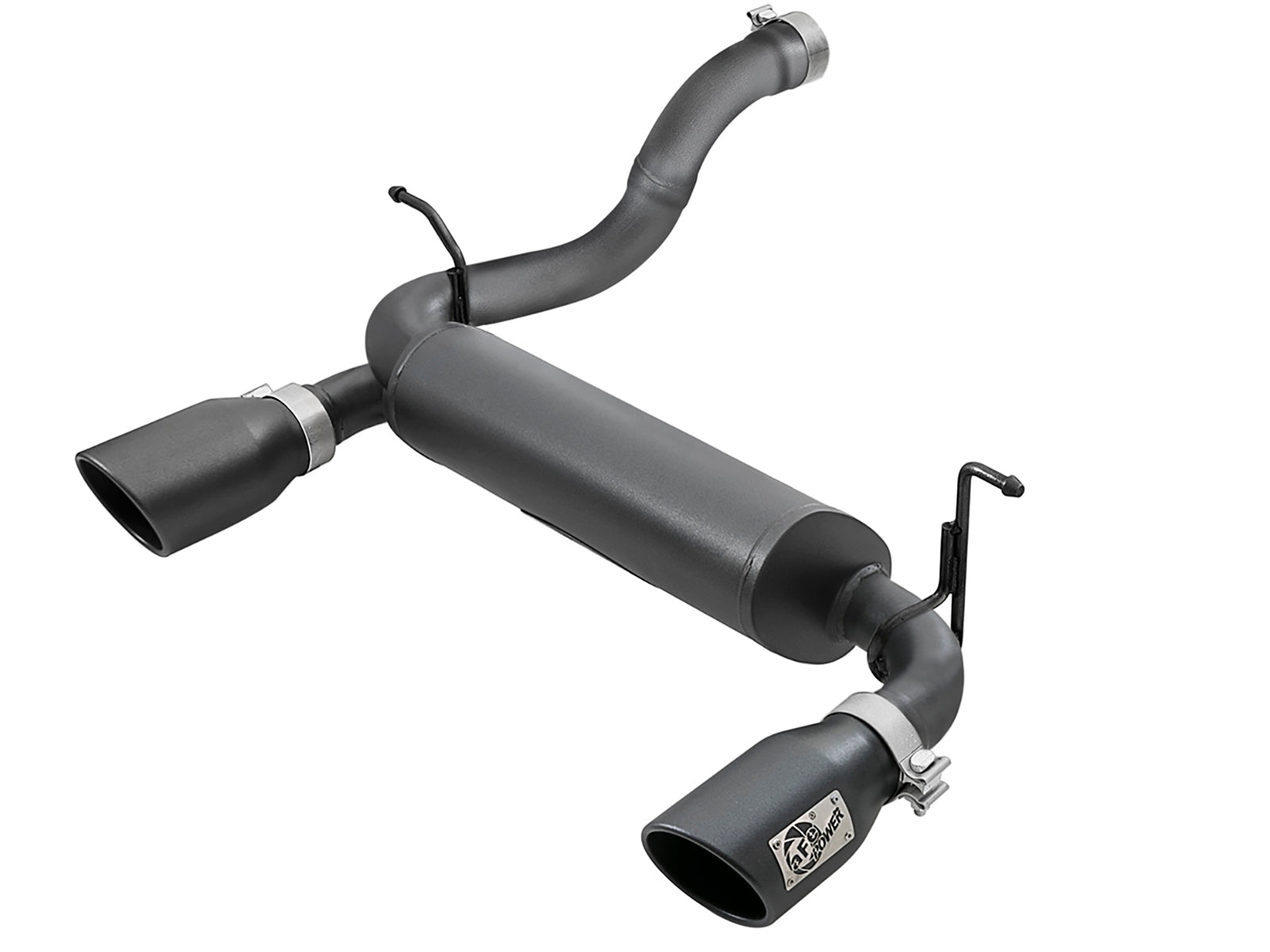 aFe 2.5in 409 SS Axle-Back Exhaust | Jeep Wrangler JL V6 3.6L (18+) (49-48067-B)