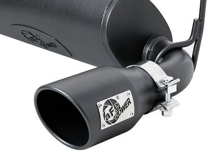 aFe 2.5in 409 SS Axle-Back Exhaust | Jeep Wrangler JL V6 3.6L (18+) (49-48067-B)