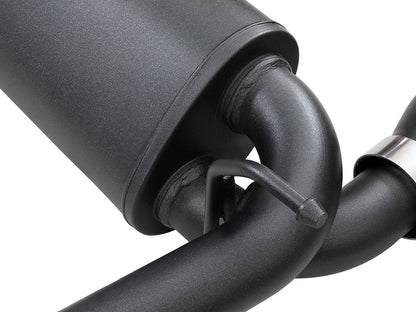 aFe 2.5in 409 SS Axle-Back Exhaust | Jeep Wrangler JL V6 3.6L (18+) (49-48067-B)