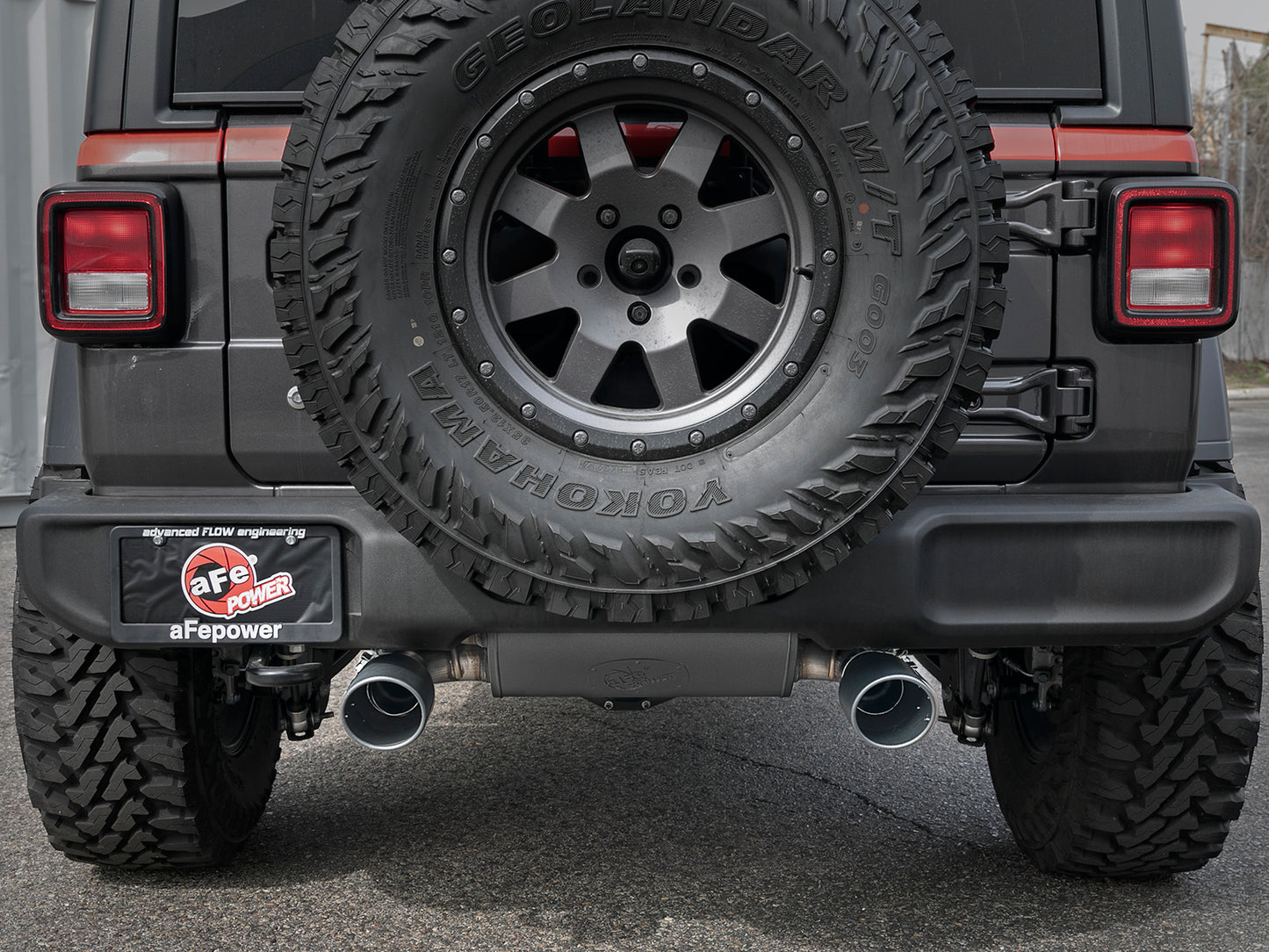 aFe 2.5in 409 SS Axle-Back Exhaust | Jeep Wrangler JL V6 3.6L (18+) (49-48067-B)