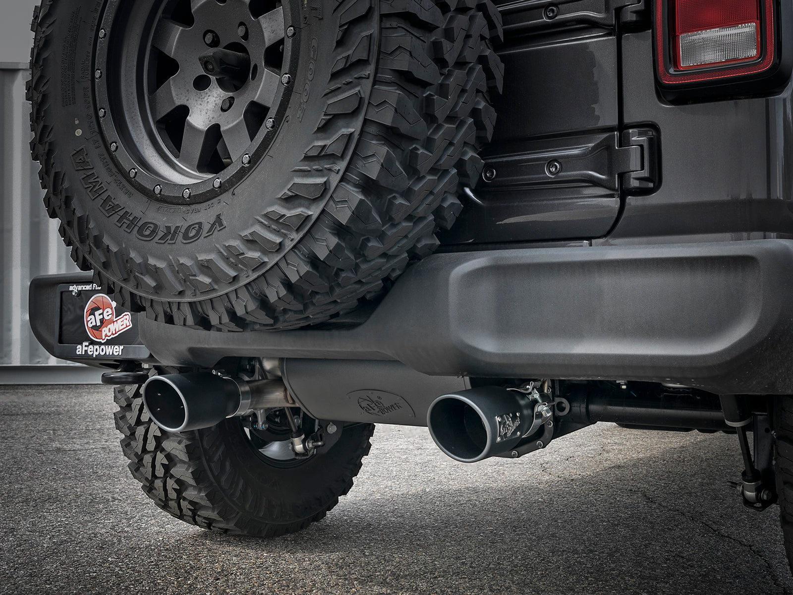 aFe 2.5in 409 SS Axle-Back Exhaust | Jeep Wrangler JL V6 3.6L (18+) (49-48067-B)