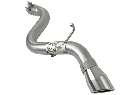 aFe MACH Force-Xp 409 SS Axle-Back Exhaust Jeep Wrangler L4-2.0T/V6-3.6L (18-20) (49-48070-1P)