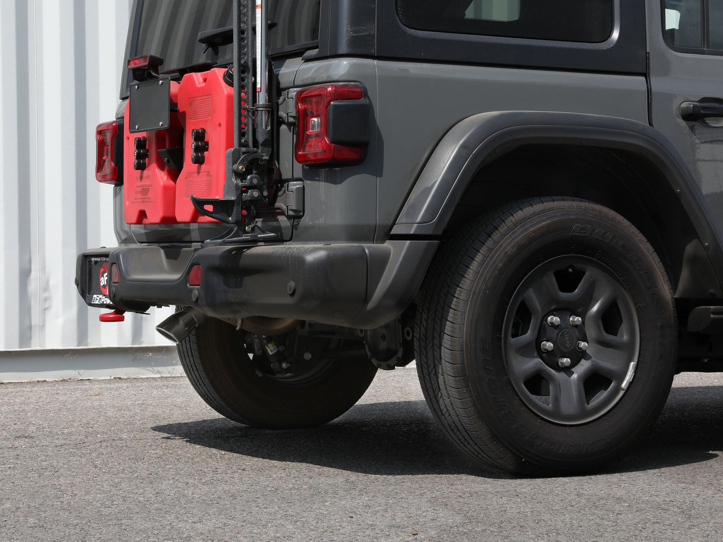 aFe MACH Force-Xp 409 SS Axle-Back Exhaust Jeep Wrangler L4-2.0T/V6-3.6L (18-20) (49-48070-1P)
