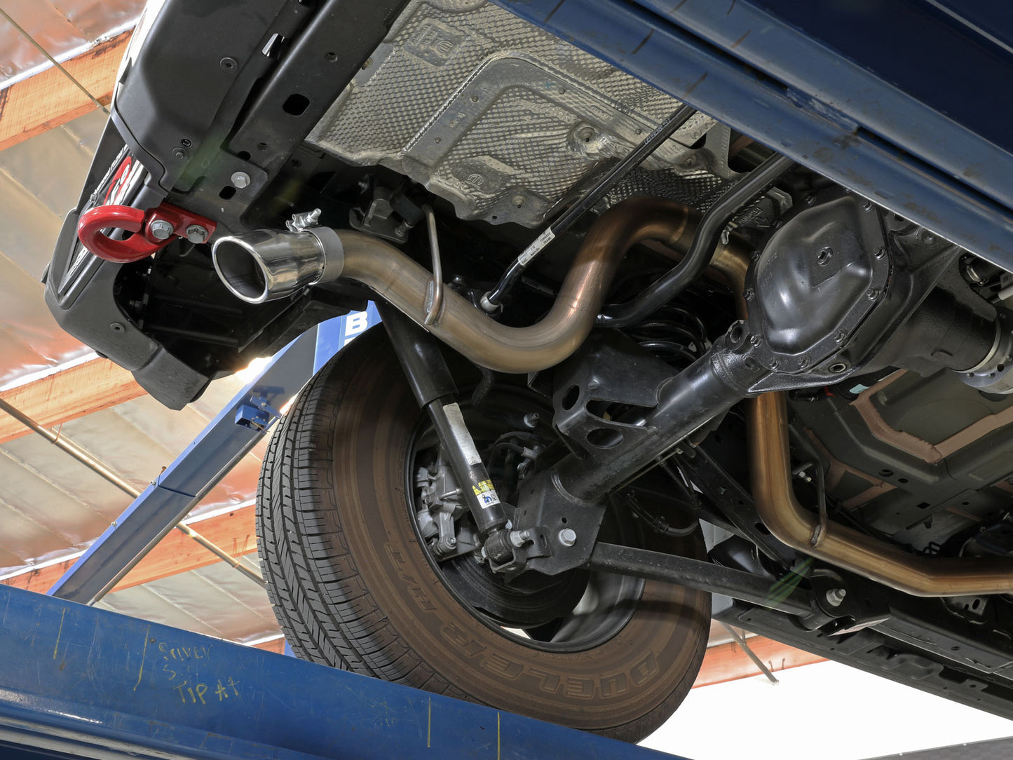 aFe MACH Force-Xp 409 SS Axle-Back Exhaust Jeep Wrangler L4-2.0T/V6-3.6L (18-20) (49-48070-1P)