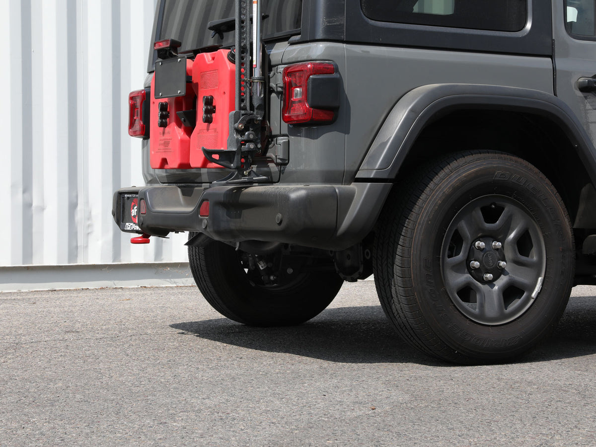 aFe MACH Force-Xp 409 SS Axle-Back Exhaust Jeep Wrangler L4-2.0T/V6-3.6L (18-20) (49-48070-1)
