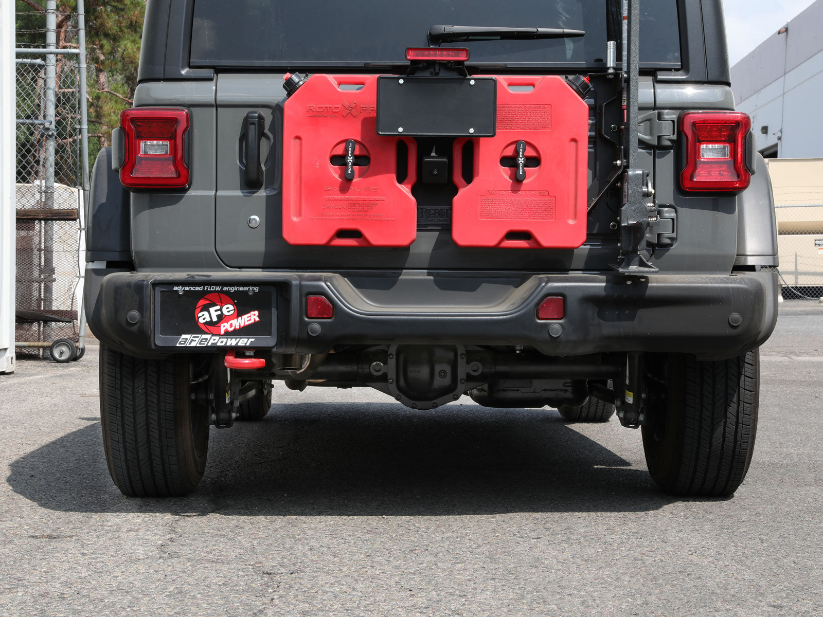 aFe MACH Force-Xp 409 SS Axle-Back Exhaust Jeep Wrangler L4-2.0T/V6-3.6L (18-20) (49-48070-1)