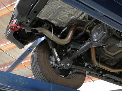 aFe MACH Force-Xp 409 SS Axle-Back Exhaust Jeep Wrangler L4-2.0T/V6-3.6L (18-20) (49-48070-1)