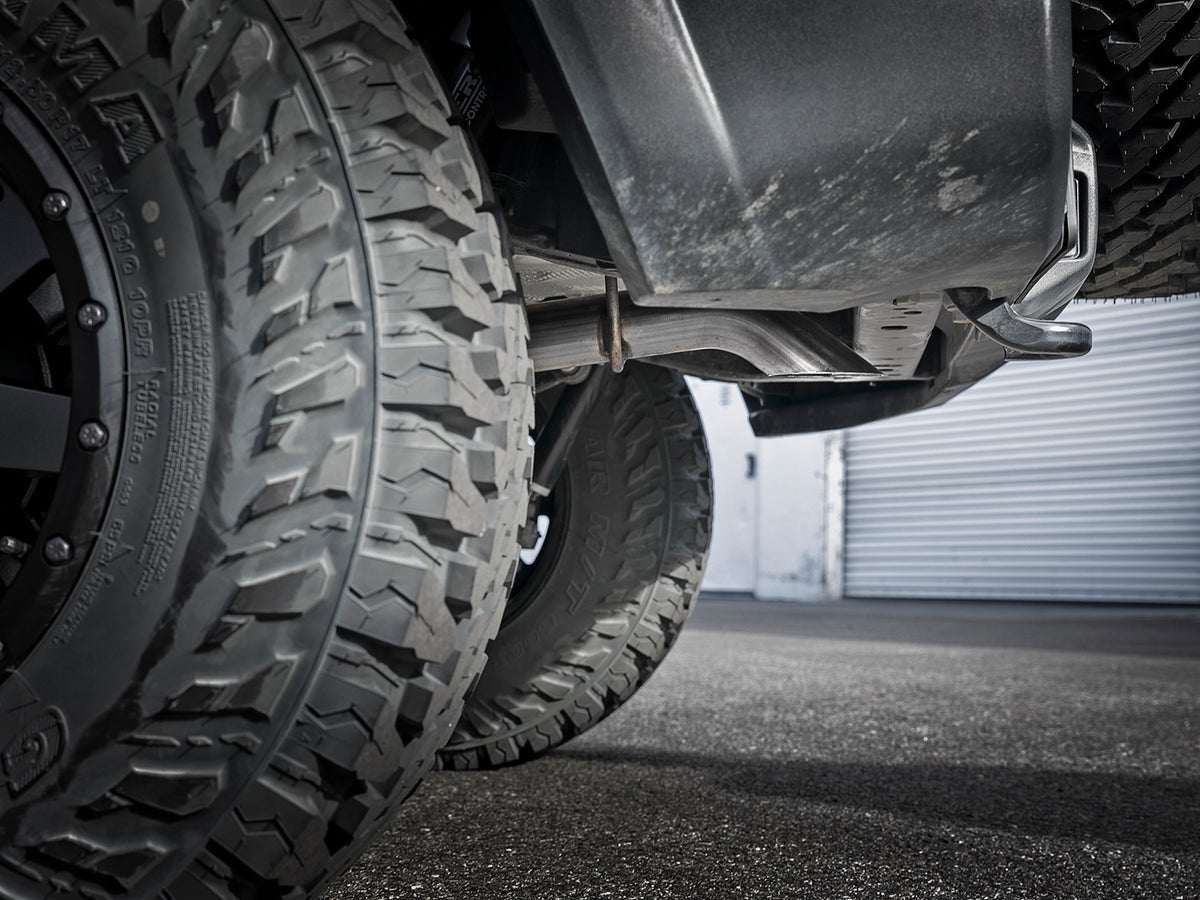 aFe 2.5in SS Axle-Back Hi-Tuck Exhaust | Jeep Wrangler JL V6 3.6L (18-20) (49-48075)
