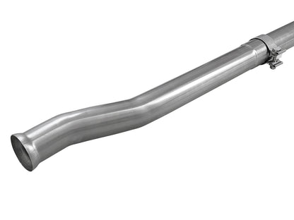 aFe 2.5in 409 SS Mid-Pipe w/ Res Delete | Jeep Wrangler JL 3.6L (49-48077)