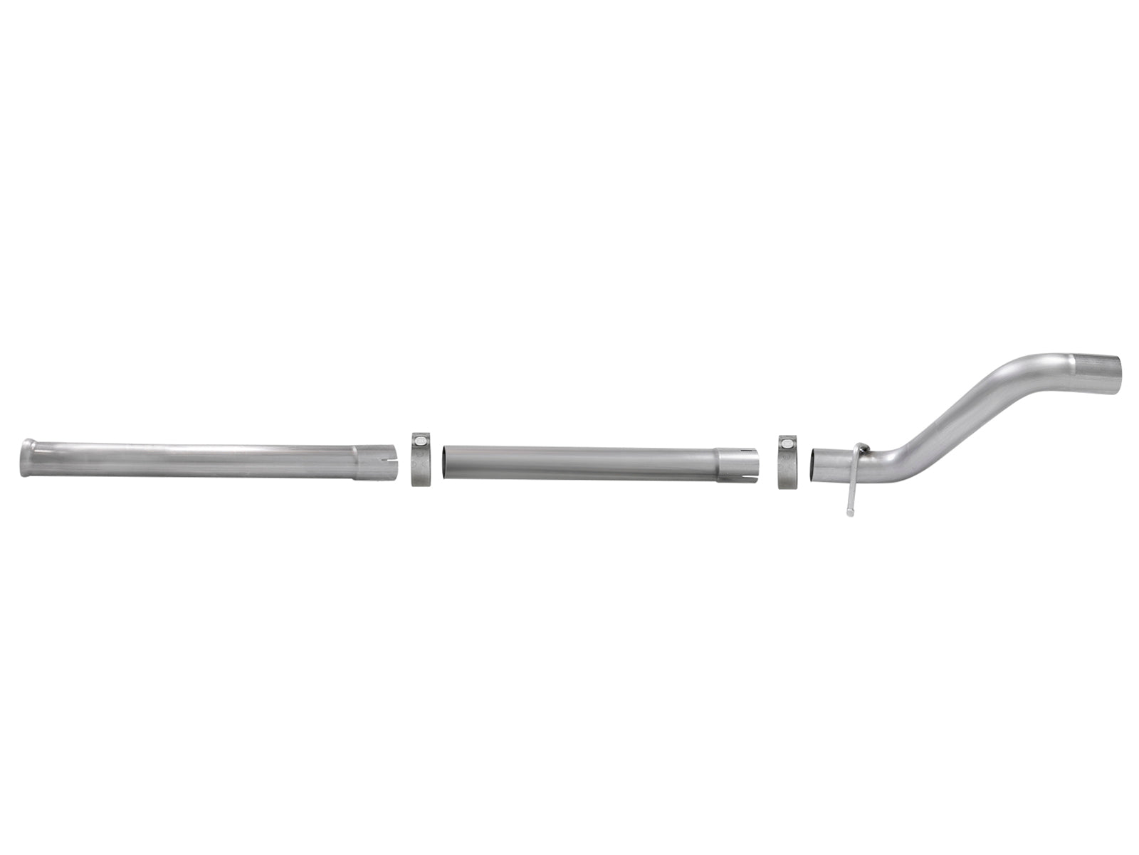 aFe 2.5in 409 SS Mid-Pipe w/ Res Delete | Jeep Wrangler JL 3.6L (49-48077)