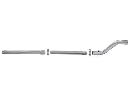 aFe 2.5in 409 SS Mid-Pipe w/ Res Delete | Jeep Wrangler JL 3.6L (49-48077)
