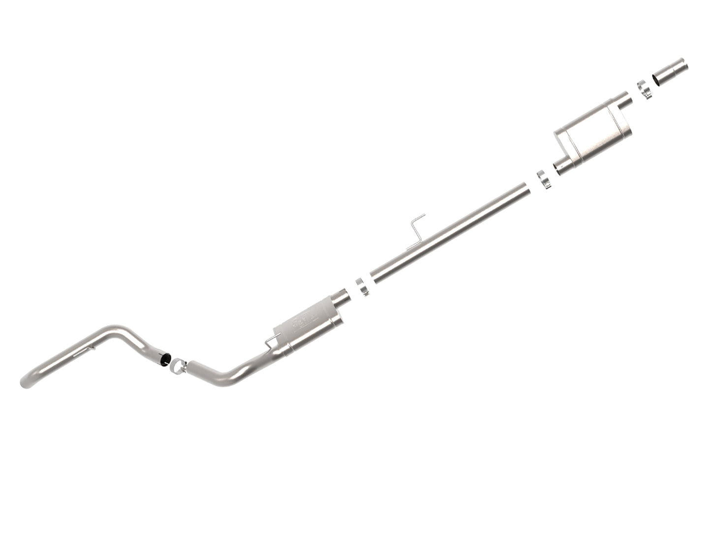 aFe MACH Force-Xp 3in 409 SS Cat-Back Hi-Tuck Exhaust Jeep Gladiator (20+) (49-48081)