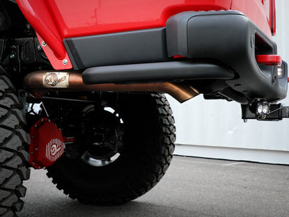 aFe MACH Force-Xp 3in 409 SS Cat-Back Hi-Tuck Exhaust Jeep Gladiator (20+) (49-48081)