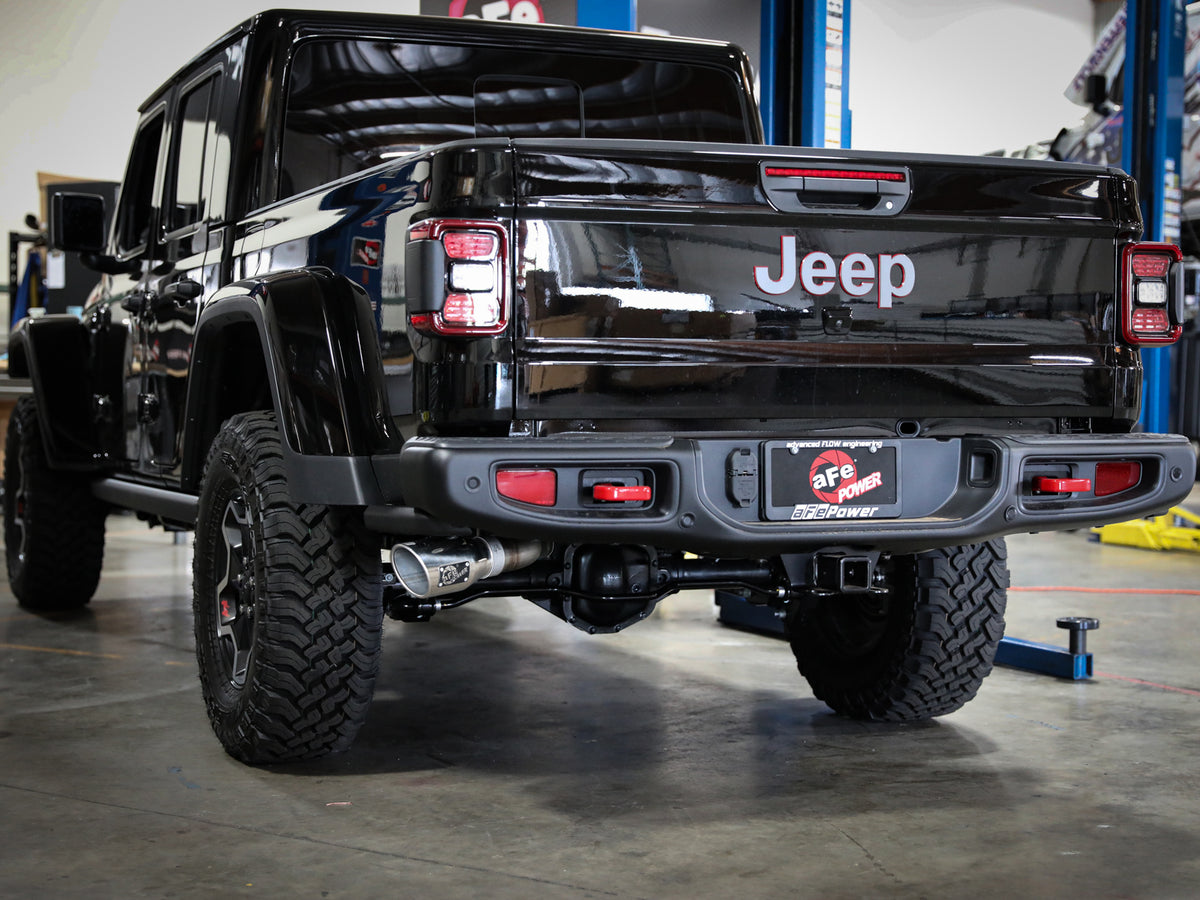 aFe 3in SS Cat-Back Exhaust Jeep Gladiator (20) (49-48083-P)