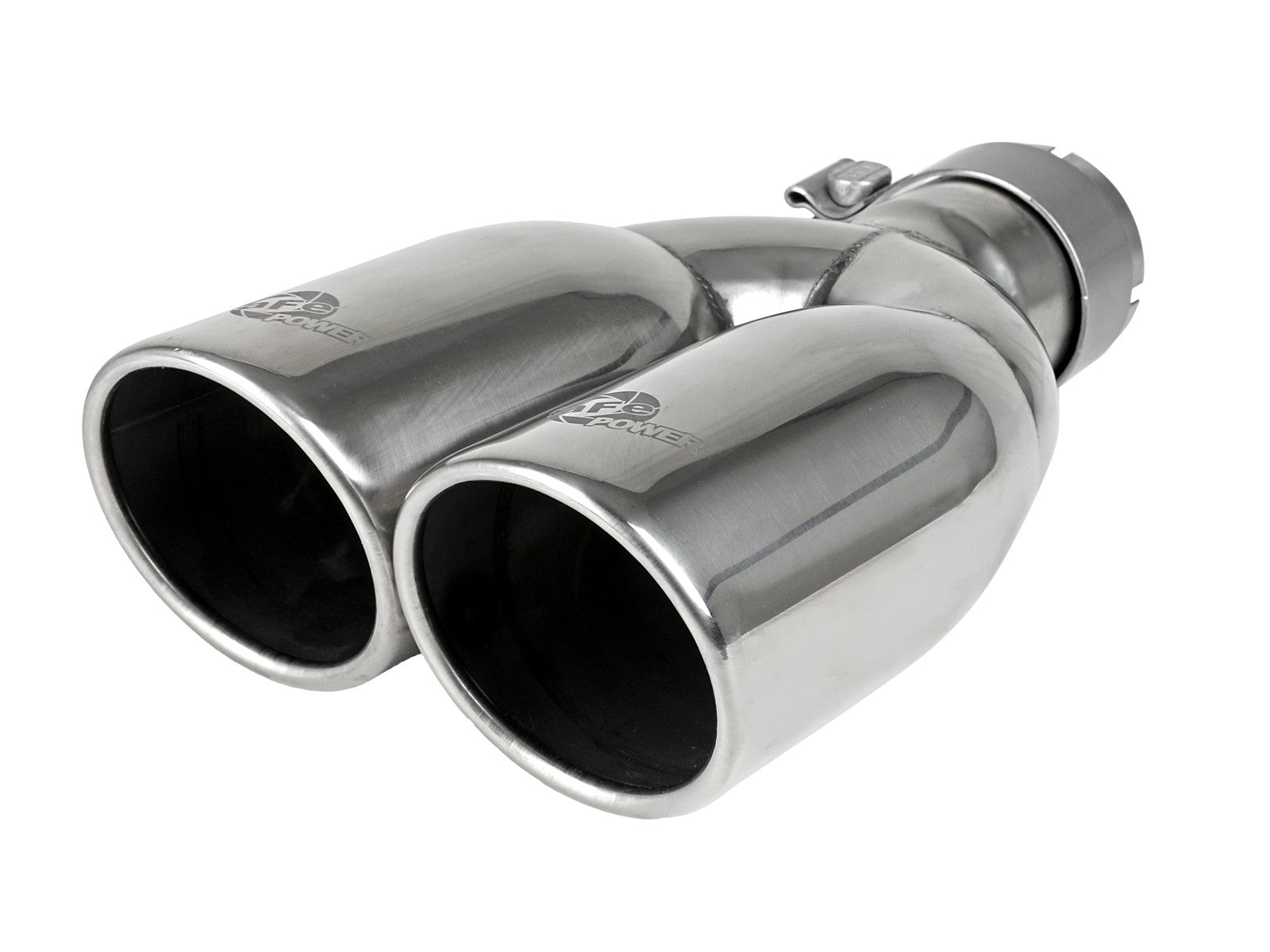 aFe 2.5in SS Axle-Back Exhaust Polished | Jeep Wrangler JK V6 3.6L/3.8L (07-18) (49-48086-P)