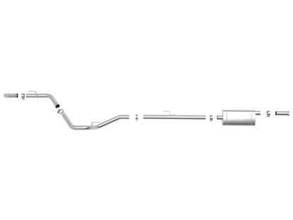 aFe 2-1/2in SS Hi-Tuck D&S Exhaust | Jeep Gladiator (20-21) (49-48088)