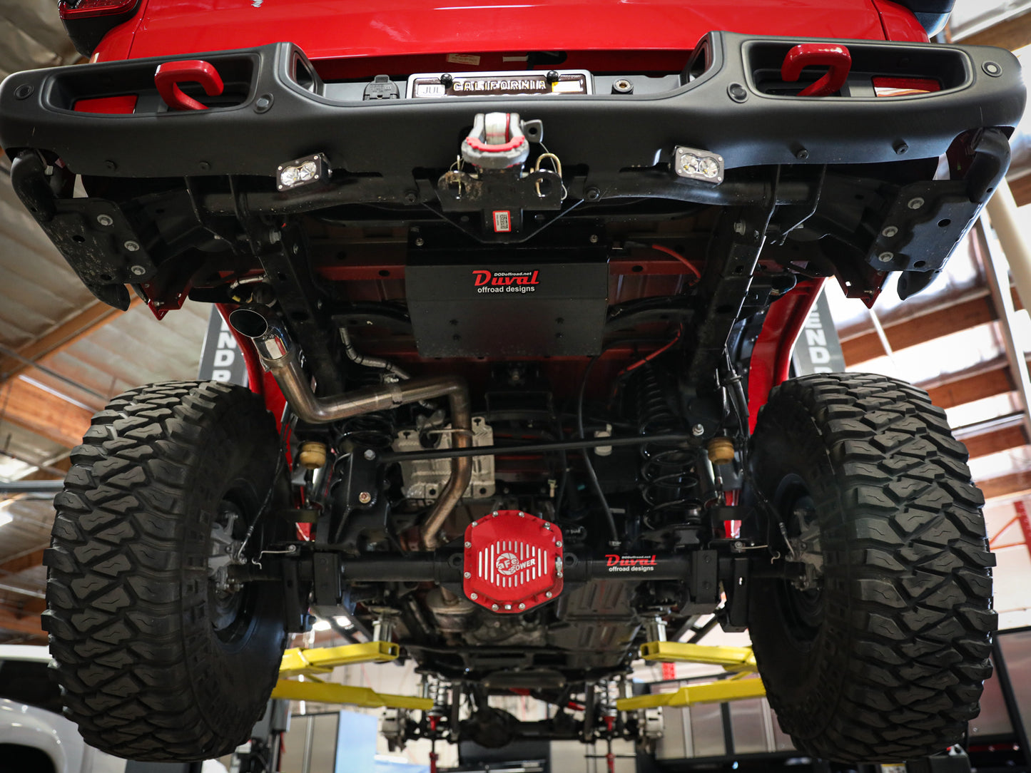 aFe 2-1/2in SS Hi-Tuck D&S Exhaust | Jeep Gladiator (20-21) (49-48088)