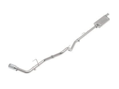 aFe 2.5in SS D&S Cat-Back Exhaust w/ Polished Tip | Jeep Gladiator (20-21) (49-48089-P)