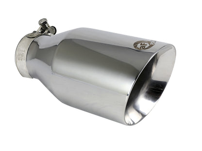 aFe 2.5in SS D&S Cat-Back Exhaust w/ Polished Tip | Jeep Gladiator (20-21) (49-48089-P)