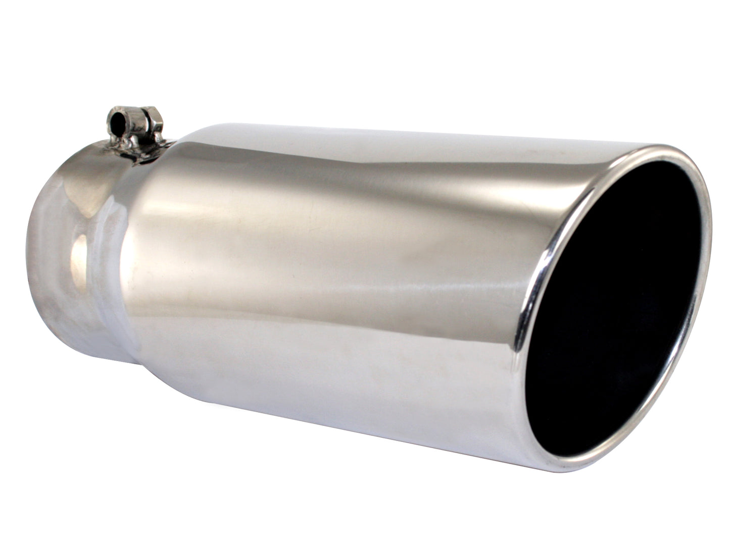 aFe MACH Force-Xp 304 Stainless Steel Polished Clamp-on Exhaust Tip | (49-90002)