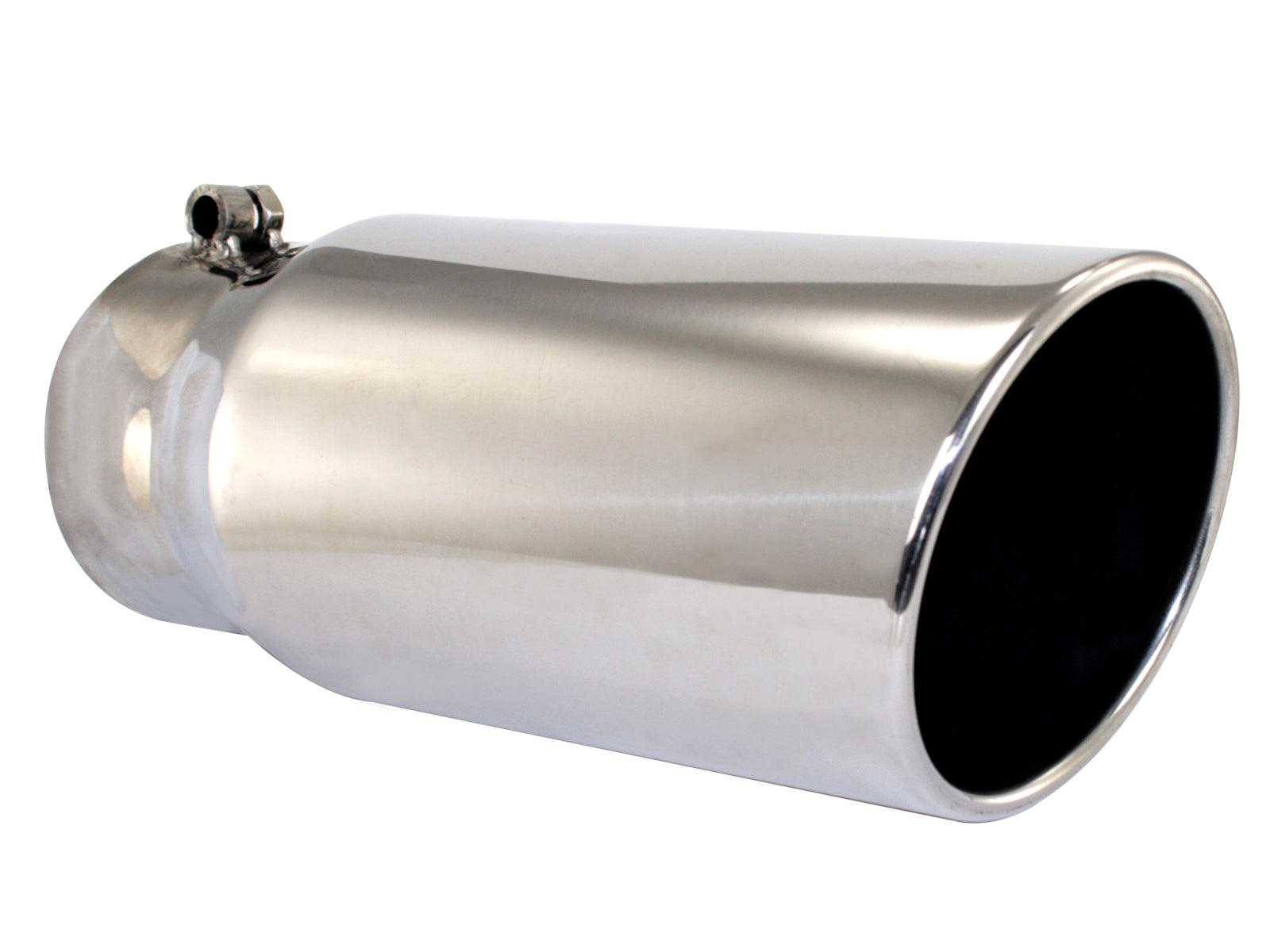 aFe MACH Force-Xp 304 Stainless Steel Polished Clamp-on Exhaust Tip | (49-90002)