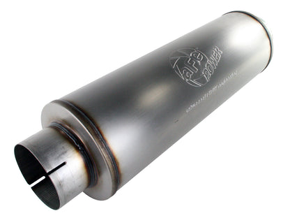 aFe MACH Force-Xp 409 Stainless Steel Muffler 5" Inlet/Outlet Diameter | (49-91012)