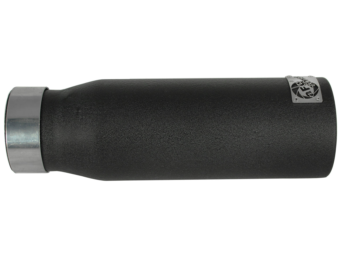 aFe MACH Force-Xp 409 3in x 4 Out Stainless Steel Clamp-on Exhaust Tip Black | (49-92043-B)