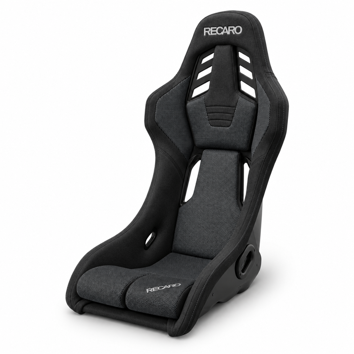 Recaro RSS BK (Large / FRP) - Kamui Black / Brilliant Mesh Silver