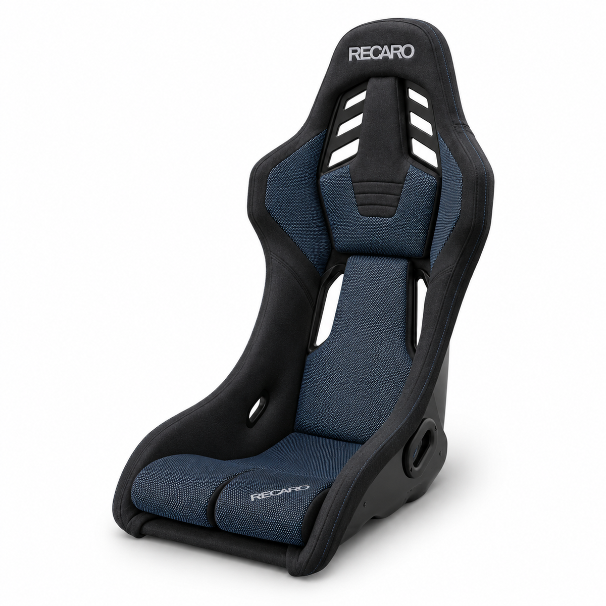 Recaro RSS BK (Large / FRP) - Kamui Black / Brilliant Mesh Blue