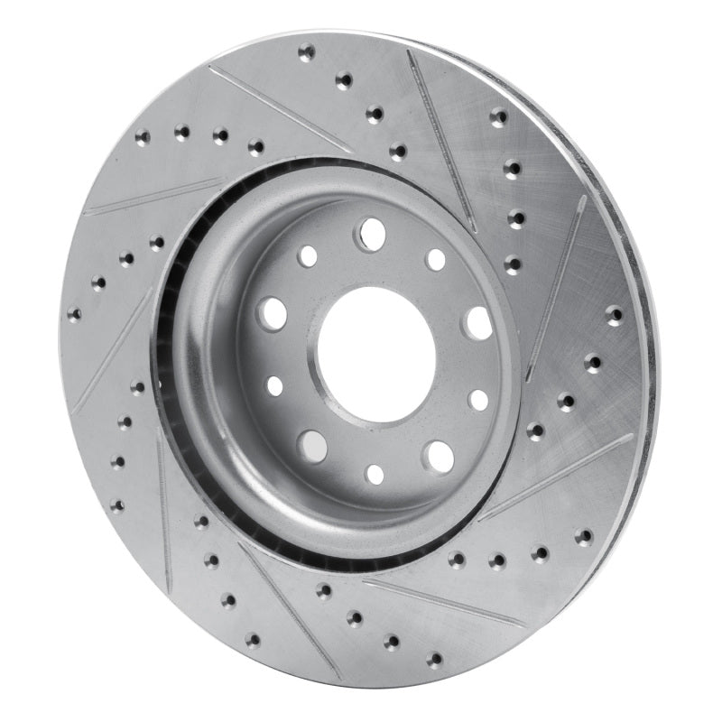 DFC D&S Silver Brake Rotor (FRONT LEFT): Jeep Wrangler (18-25)