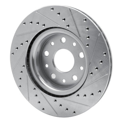 DFC D&S Silver Brake Rotor (FRONT LEFT): Jeep Wrangler (18-25)
