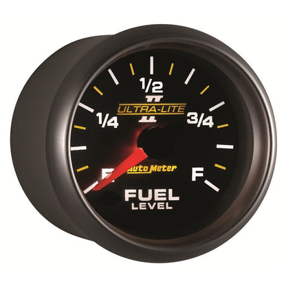 AutoMeter Ultra-Lite II 2-1/16in 0-280 Ohm Programmable Fuel Level Gauge (4910)
