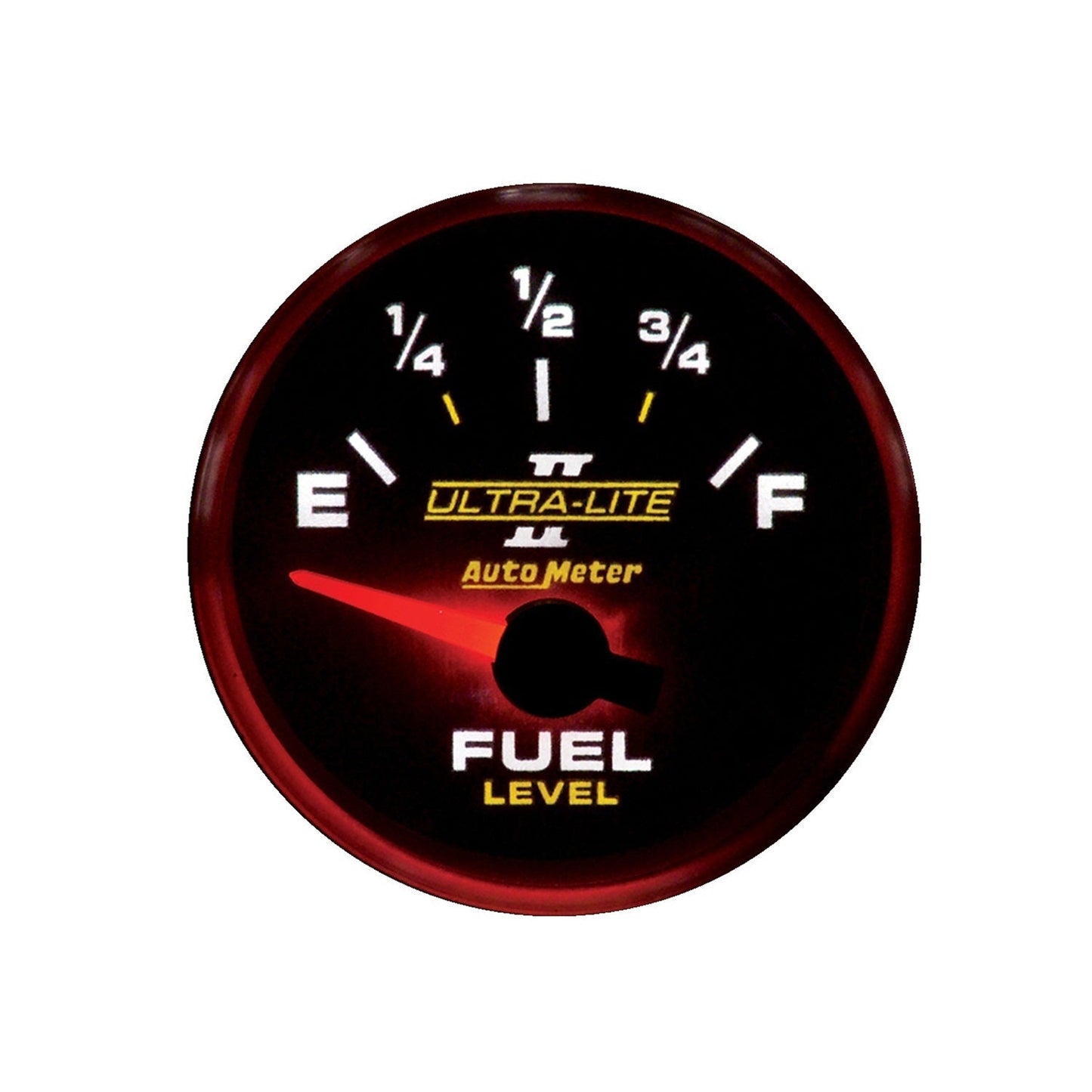 AutoMeter Ultra-Lite II 52mm 240-33 OHMS Short Sweep Electronic Fuel Level Gauge (4916)