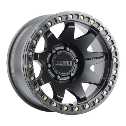 Method MR108 Beadlock Matte Black | 17x9" -44mm | 6x5.5mm Wheel