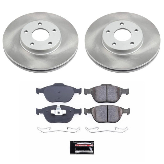 PowerStop Rotor Kit | 2010–2013 Ford Transit Connect (SC5580)