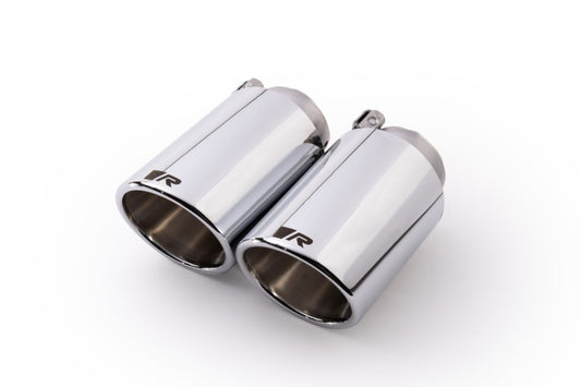Remus SS 102mm Angled Chrome Tail Pipe | Pair (0026 70SR)
