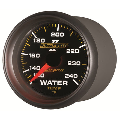 AutoMeter Ultra-Lite II 52mm 120-240 Deg F Mechanical Water Temp Gauge (4932)
