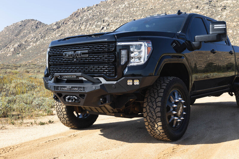 DV8 Offroad FBGC2-01 Spec Series Front Bumper 20-23 GMC Sierra 2500HD/3500