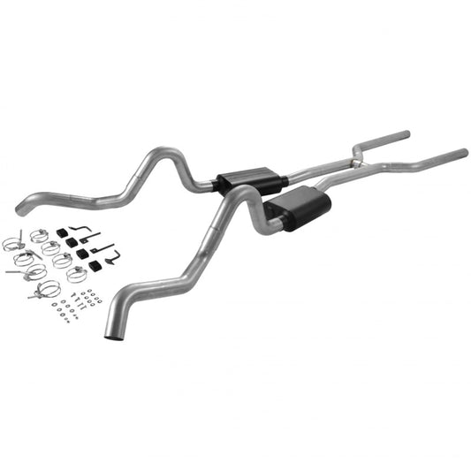 Flowmaster American Thunder SS 3in Crossmember-Back For Chevy Chevelle/El Camino/Pontiac GTO (64-67) (817202)