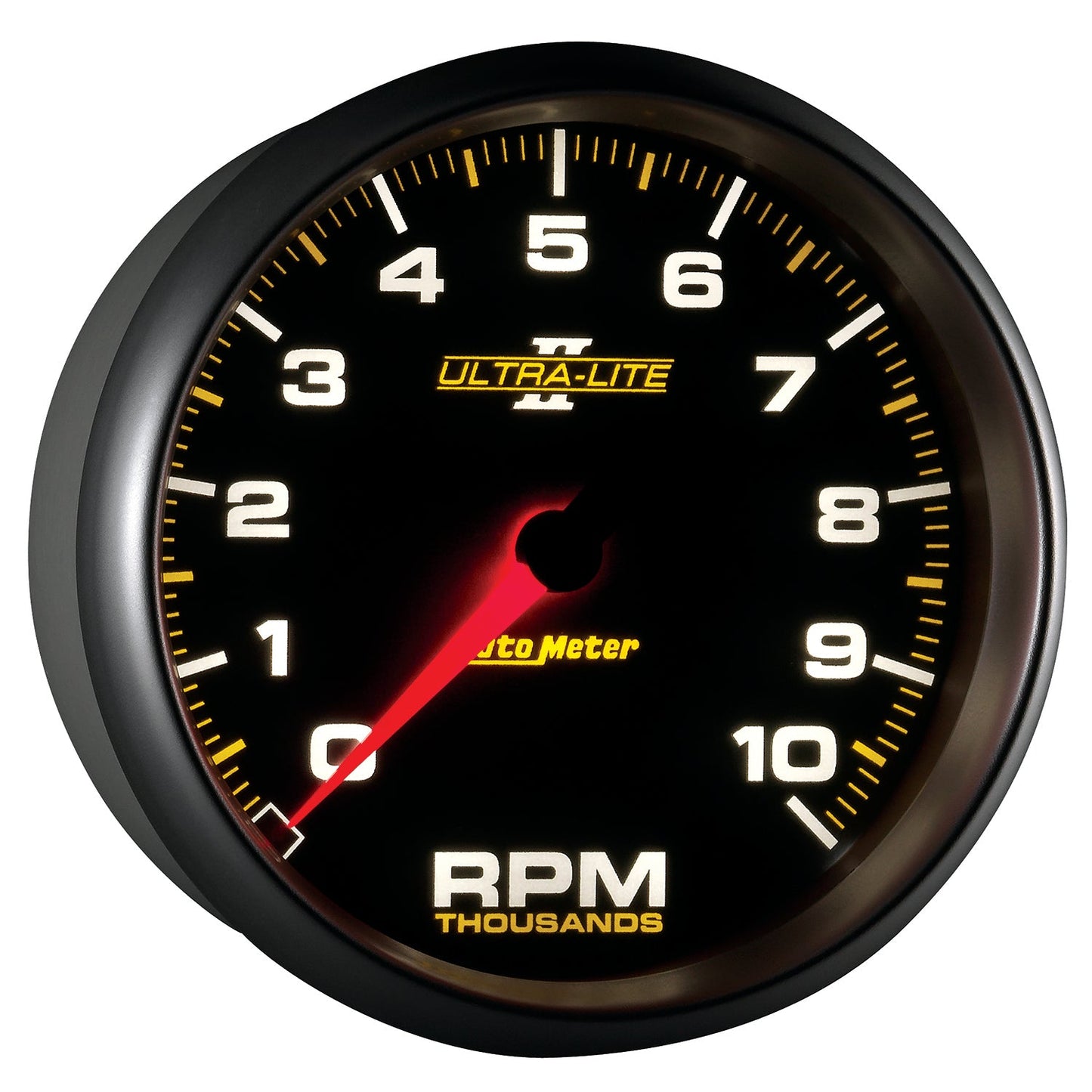 AutoMeter Ultra-Lite II 5 Inch 10000 RPM In-Dash Tachometer (4998)