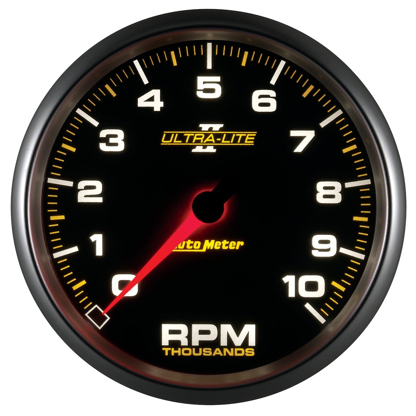 AutoMeter Ultra-Lite II 5 Inch 10000 RPM In-Dash Tachometer (4998)