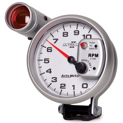 AutoMeter Ultra-Lite II 5 Inch 10000 RPM Tach w/ Shift Light (4999)