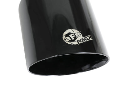aFe 4-1/2in Carbon Fiber OE Replacement Exhaust Tips | Dodge Charger/Hellcat (15-19) (49C32068-B)
