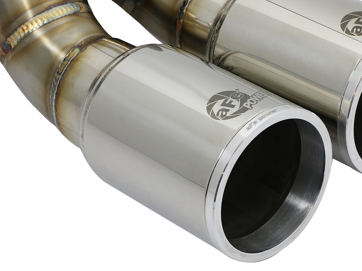 aFe Power 13-16 Porsche Cayman/Boxster S Polish Exhaust Tip Upgrade (49C36413-P)