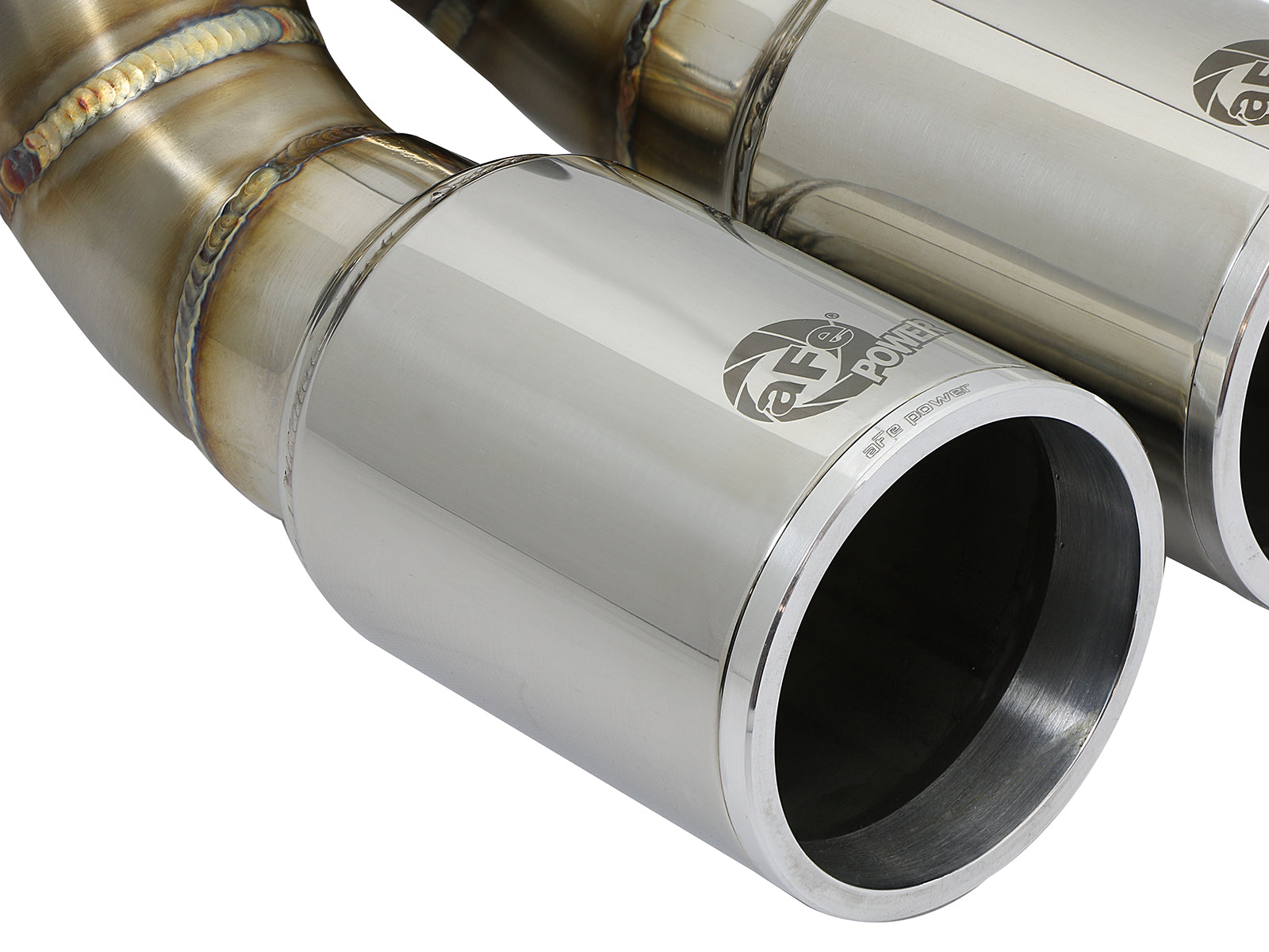 aFe Power 13-16 Porsche Cayman/Boxster S Polish Exhaust Tip Upgrade (49C36413-P)