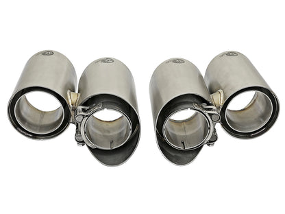 aFe MACH Force-Xp 304 SS OE Tips | Porsche 911 (12-16) (49C36416-P)