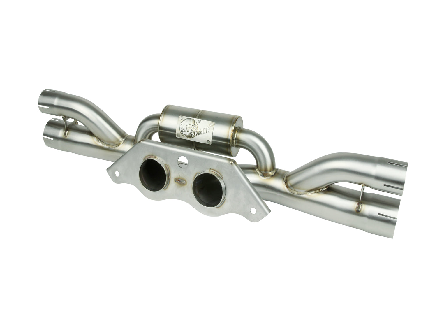 aFe MACH Force-Xp SS Secondary Muffler Delete | Porsche 911 GT3 (14-19) (49C36434)