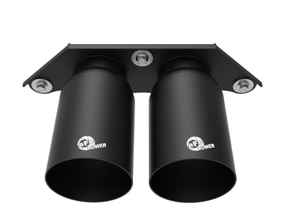 aFe MACH Force-Xp 4in Satin Black OE Tips | Porsche 911 GT3 (14-16,18-19) (49C36435-B)