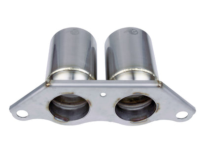 aFe MACH Force-Xp 4in Brushed SS OE Tips | Porsche 911 GT3 (14-16/17-19) (49C36435-H)