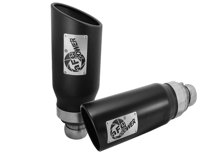 aFe MACH Force-Xp 409 SS OE Replacement Black Exhaust Tip | Dodge Ram (49C42046-B)